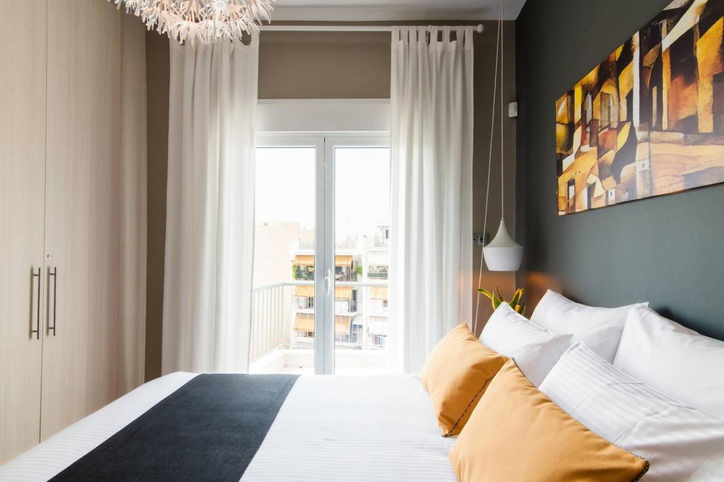 Ma Maison Nο 1, Penthouse, Acropolis And Lycabettus View, Ultra High Speed Internet 300 Mbps, 15' To Acropolis By Metro, 1' From Metro Station Атина Екстериор снимка